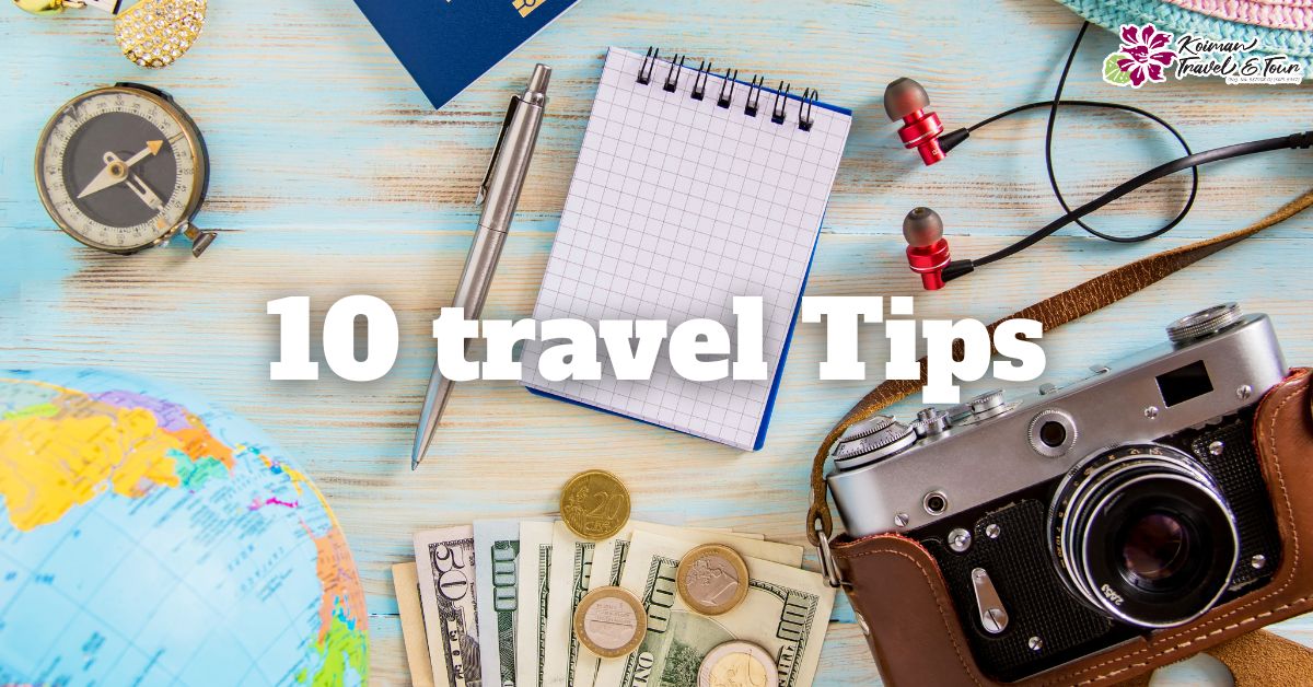 10 travel tips