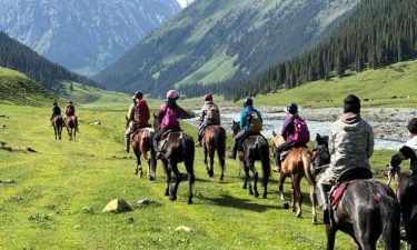 Uzbekistan + Kyrgyzstan + Kazakhstan